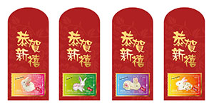 “Year of the Rabbit” Red Packets