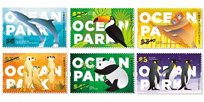 Mint Stamps (A set of 6 stamps)