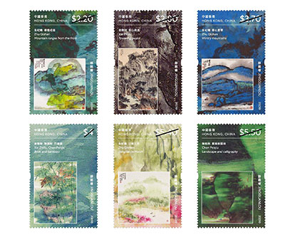 Stamp Sheetlet (A set of 6 denominations)(Special Printing Effect)