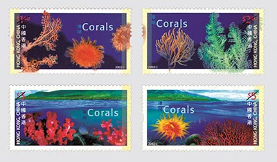 中国香港-加拿大联合发行:珊瑚 中国香港-加拿大联合发行:珊瑚