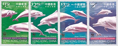 中華白海豚-郵票(1套4枚)